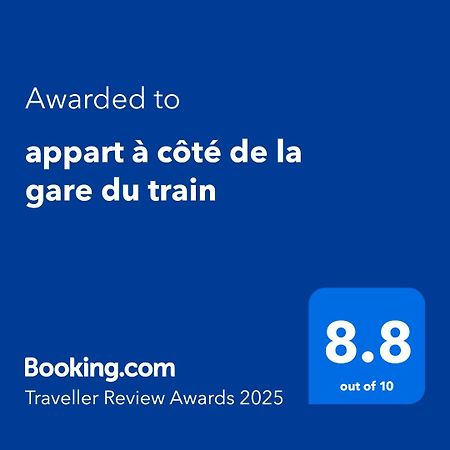 Appart A Cote De La Gare Du Train Marrakesz Zewnętrze zdjęcie